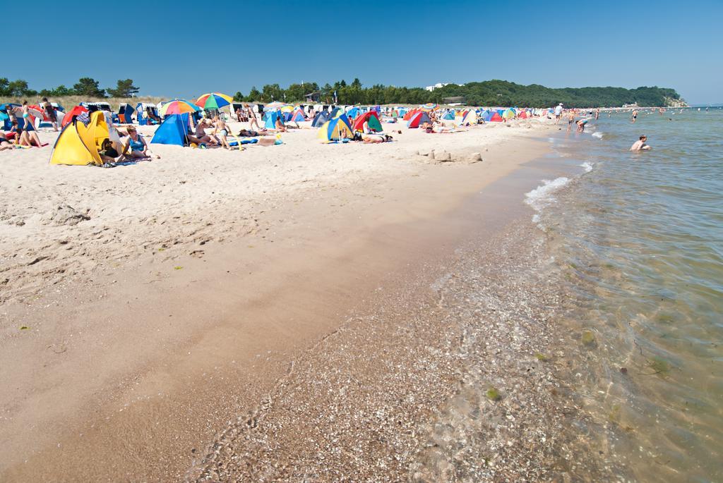 Strandhotel Seestern Baabe Eksteriør billede