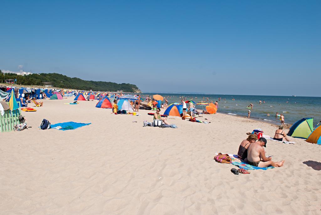 Strandhotel Seestern Baabe Eksteriør billede