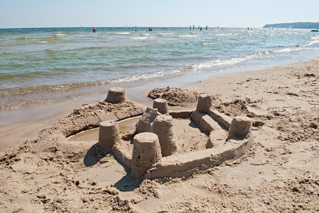 Strandhotel Seestern Baabe Eksteriør billede